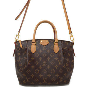 Louis Vuitton Monogram Leather Brown Turenne Bag